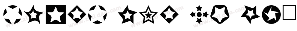 Stars for 3D FX字体转换